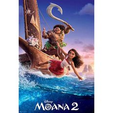 Moana 2 Poster #18 Multi-Coloured A5