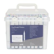 Uniti Dual Ended Artist Markers 80 Pack Assorted