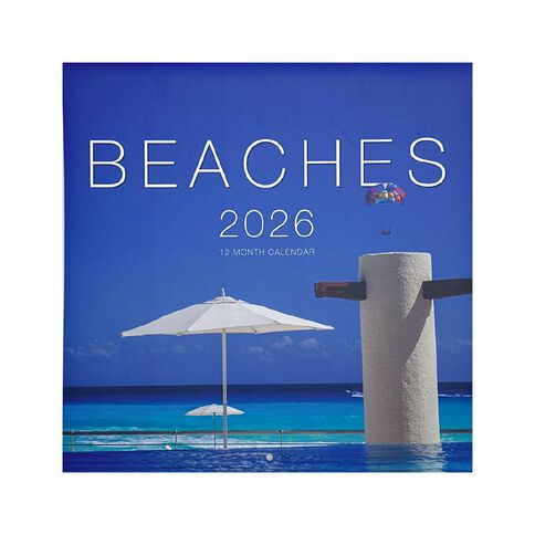 WS 2026 Calendar Beaches