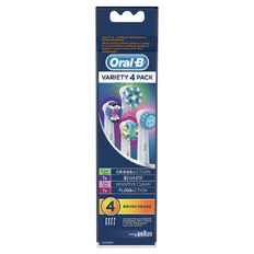 Oral-B Vitality Variety Refill Heads 4 Pack
