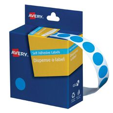 Avery Dispenser Light Circle 1050 Labels Ble 14mm Diameter