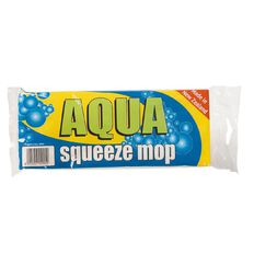 Aqua Squeeze Refill Mop Natural