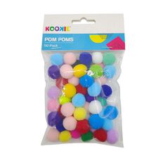 Kookie Pom Poms 50 Piece