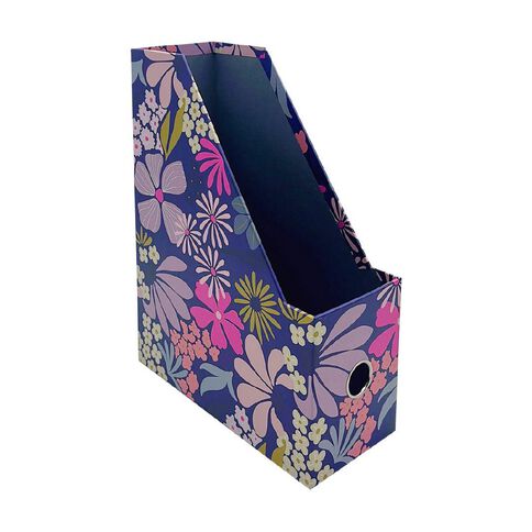 Uniti Floral Magazine File Purple Mid