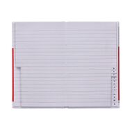 WS Notebook 6B1 Index 7mm Ruled 64 Leaf Red