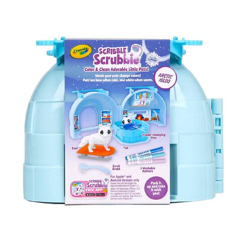Crayola Scribble Scrubbie Pets Arctic Igloo
