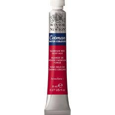 Winsor & Newton Cotman Watercolour Paint 8ml Cadmium Red Deep Hue