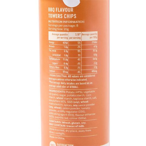 Market Kitchen Towers BBQ 160g