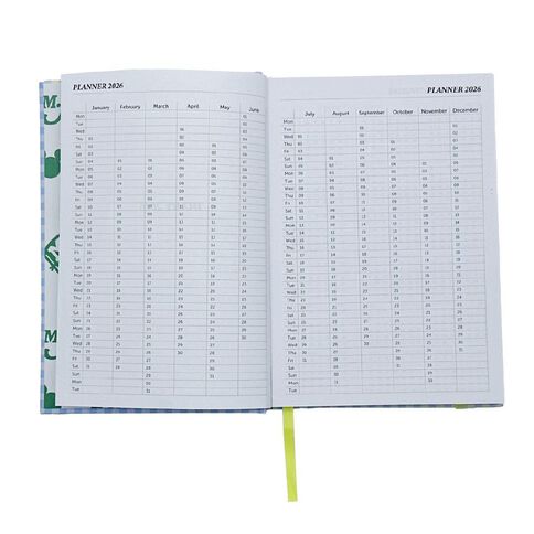 Mickey Mouse 2026 Day To Page Diary Blue A5