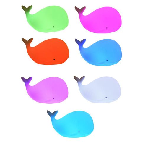 Living & Co Wanda Whale Rechargeable Night Light