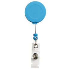Rexel Badge Reel Soft Touch Blue