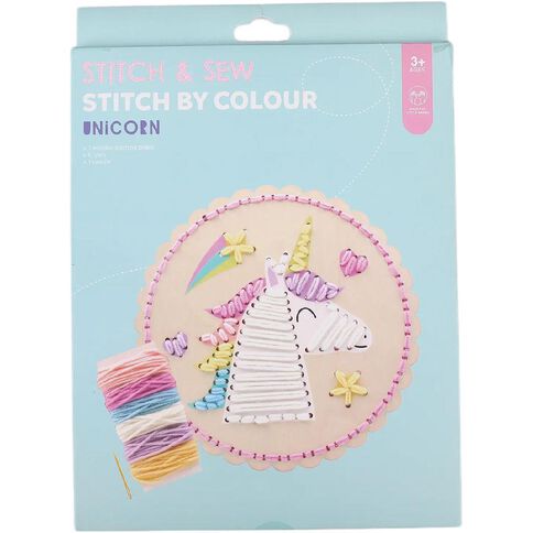 Stitch By Colour Unicorn