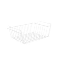 Living & Co Undershelf Basket 40cm x 26cm x 14cm White