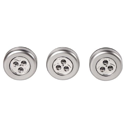 E-Tech LED Push Lights 3 Pack