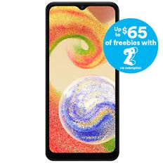 2degrees Samsung Galaxy A04 32GB Bundle Black