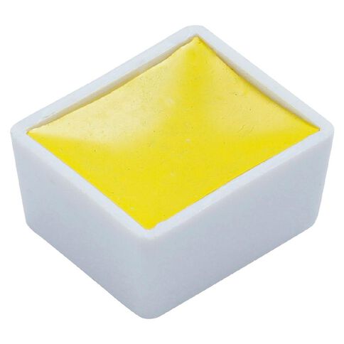 BLOCKX Watercolour Half Pan S3 311 Pale Cadmium Yellow