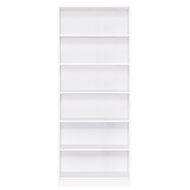 Workspace Soho 6 Tier Bookcase White
