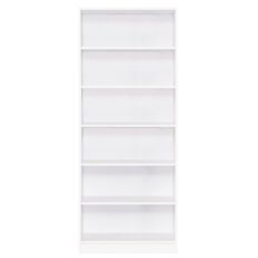 Workspace Soho 6 Tier Bookcase White