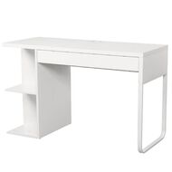 Workspace Moda Bookcase Desk White