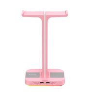 Playmax Pink Taboo RGB Headset Stand