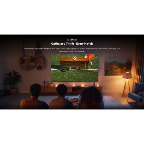 JVC 55 Inch 4K Ultra HD QLED Mini LED Google Smart TV JV5524M Silver