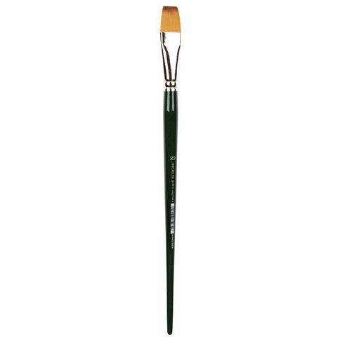 DAS Long Handle Synthetic Flat #20