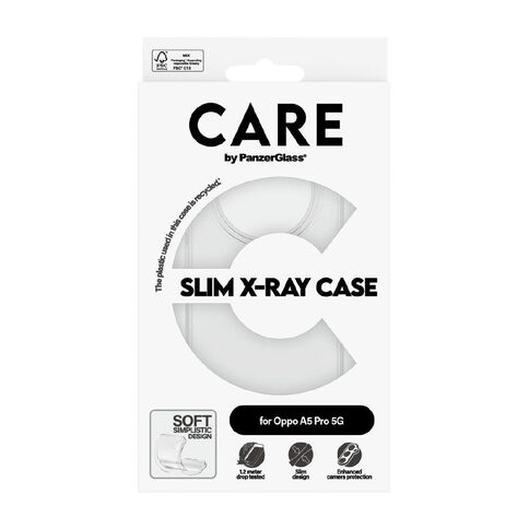 PanzerGlass CARE by Panzer Case For Oppo A5 Pro 5G Clear