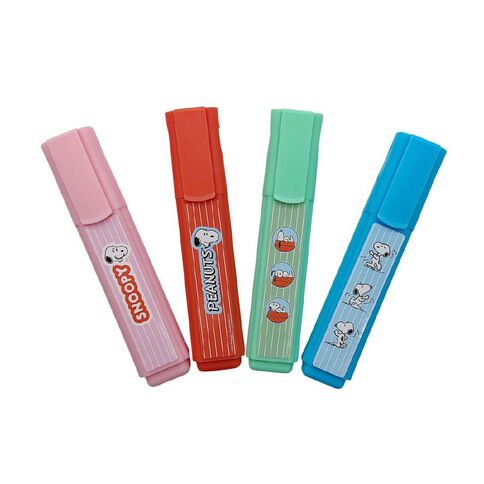 Peanuts Highlighters 4 Pack