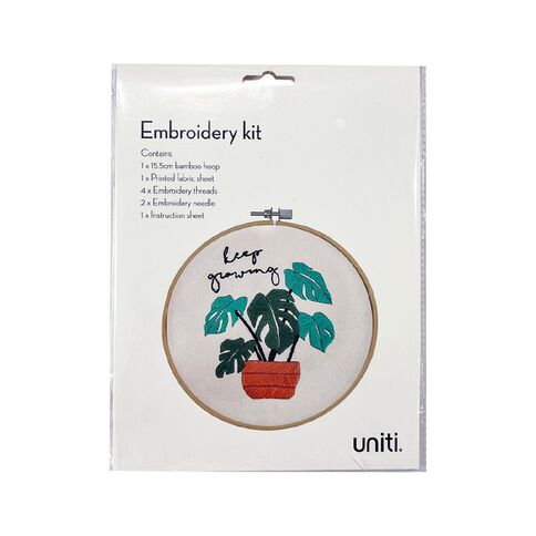 Uniti Embroidery Kit 15.5cm