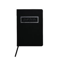 Uniti Stationery A5 Polyurethane Hard Cover Black Notebook