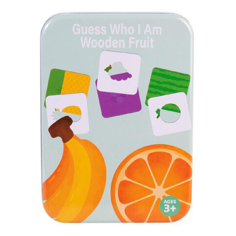 Guess Who I Am Wooden Puzzle Assorted