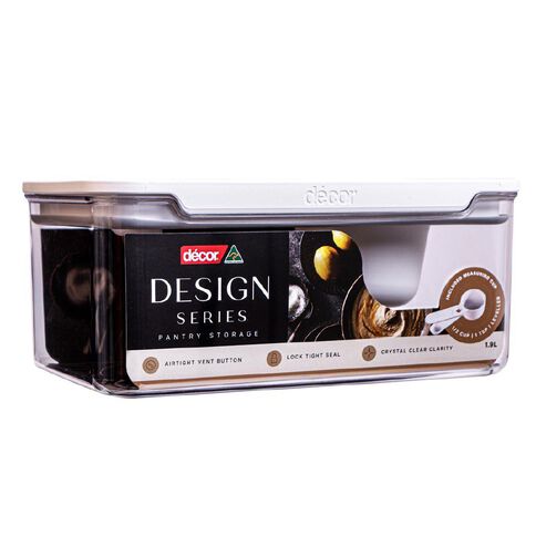 Decor Design Series Pantry Clear 1.9L