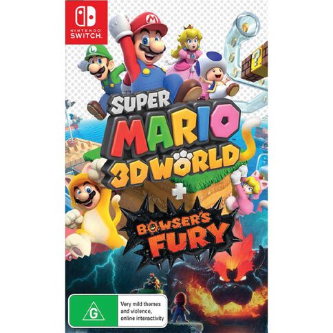 Nintendo Switch Super Mario 3D World + Bowser's Fury