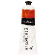 Atelier S2 Acrylic Paint Transparent Perinone Orange 80ml