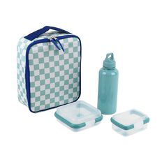 Sistema Quaddie Large Lunch Food Box 2L With Bottle Work School Office BPA  Free