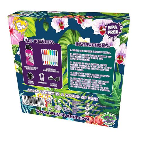 Splat Planet Cyo Water Bottle 600ml Butterfly