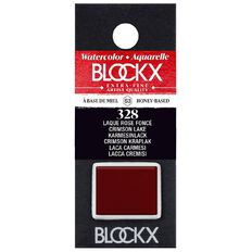 BLOCKX Watercolour Half Pan S3 328 Crimson Lake