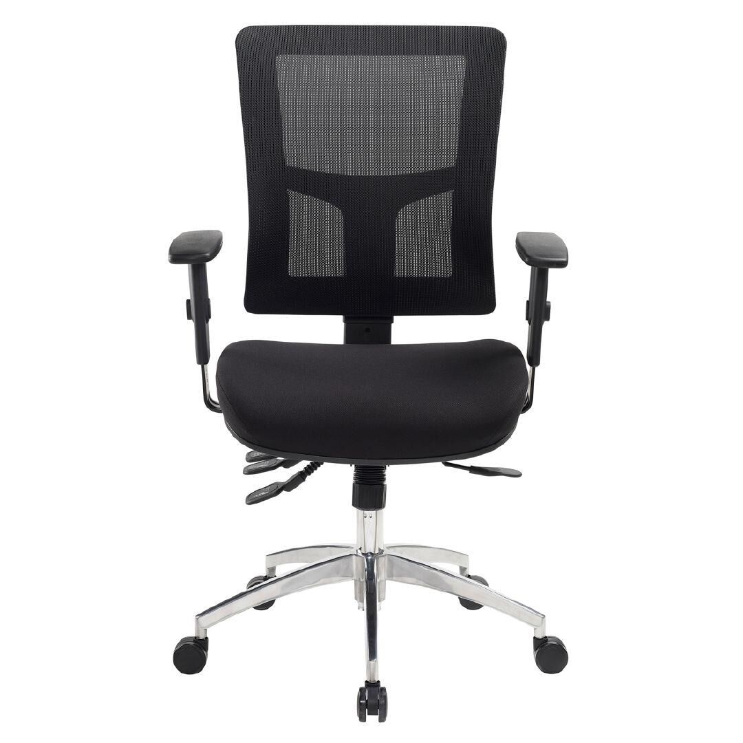 Jasper J Enduro Deluxe Heavy Duty Commercial Office Chair Black
