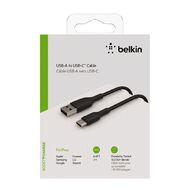Belkin BoostCharge USB-A to USB-C Braided Cable 2M Black