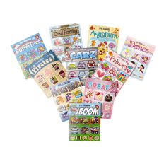 Kea Mini Sticker Book Assorted