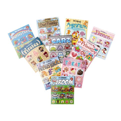 Kea Mini Sticker Book Assorted