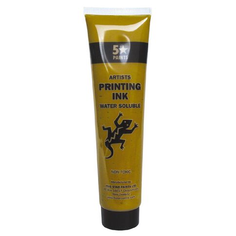 Fivestar Artists Water Based Ink Yellow Ochre 115 ml Tube