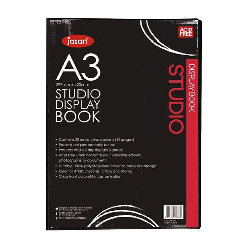 Jasart Studio Art Display Book A3