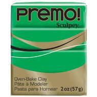Sculpey Premo Accent Clay 57g Green Mid