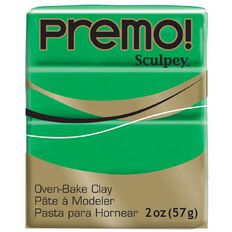 Sculpey Premo Accent Clay 57g Green Mid