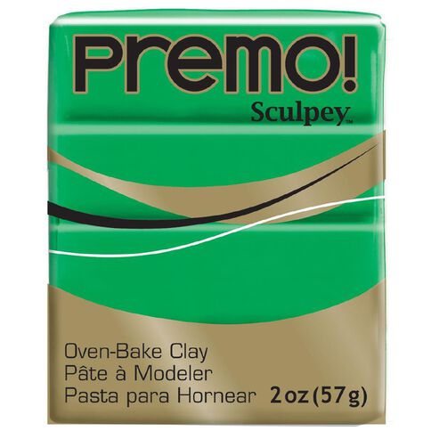 Sculpey Premo Accent Clay 57g Green Mid