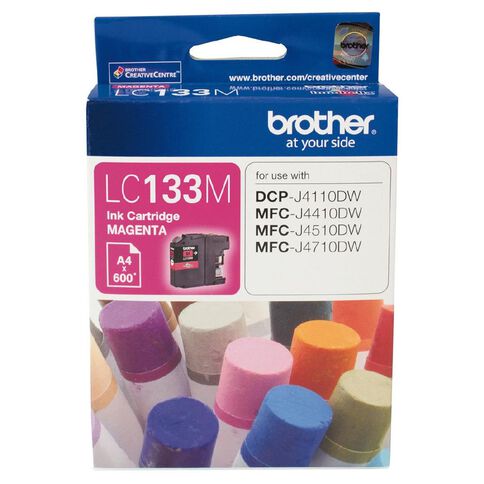 Brother Ink LC133 Magenta (600 Pages)
