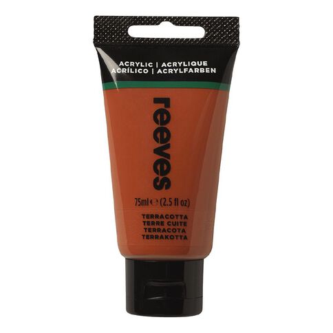Reeves Fine Acrylic Paint Terracotta 75ml