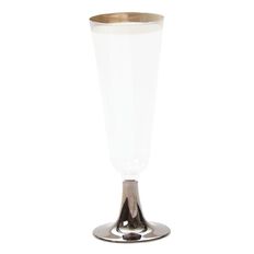 Party Inc Plastic Champagne Flutes 145ml 6 Pack