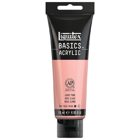 Liquitex Basics Acrylic 118ml Light Portrait Pink